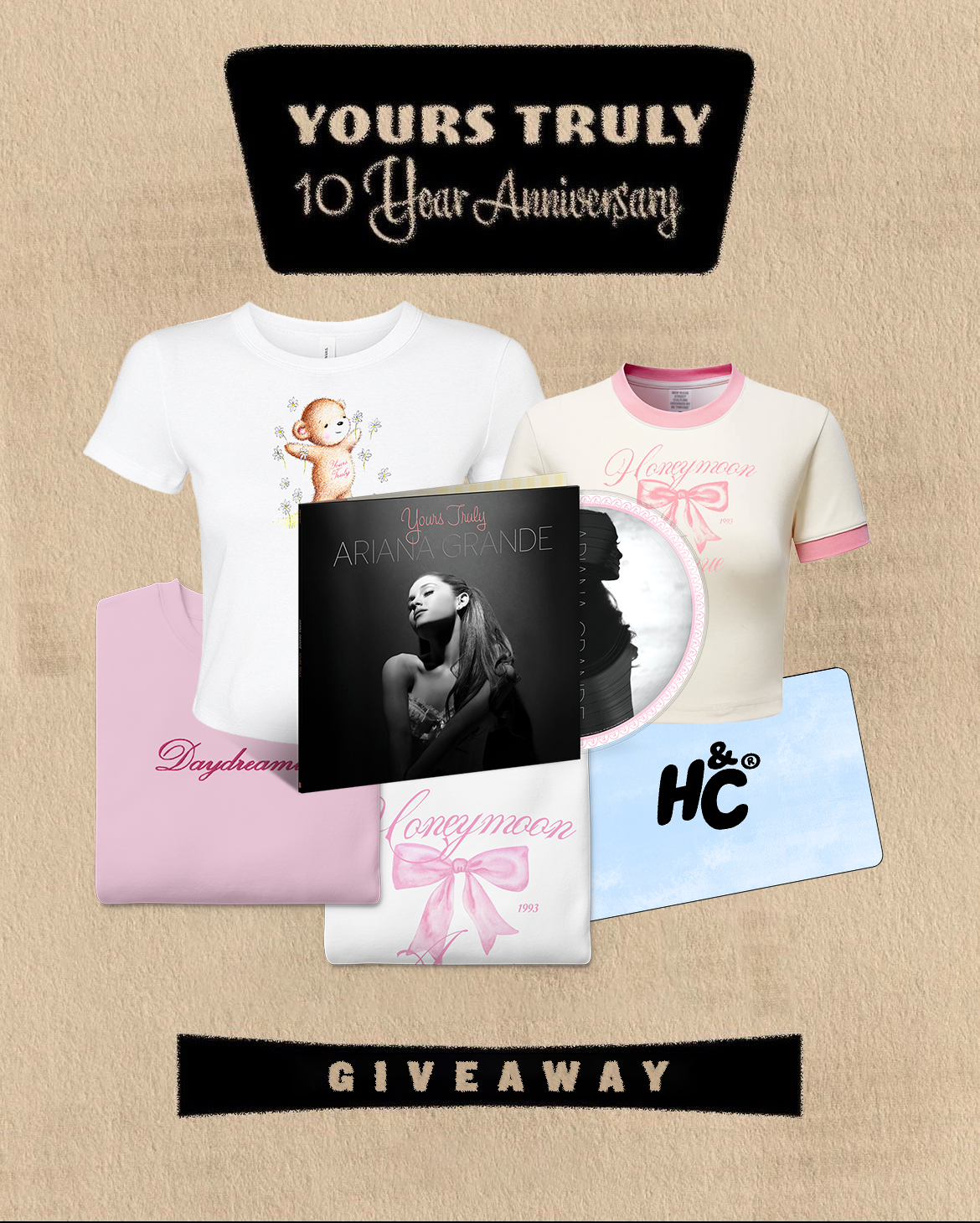 Giveaway with @honeymoonavenue