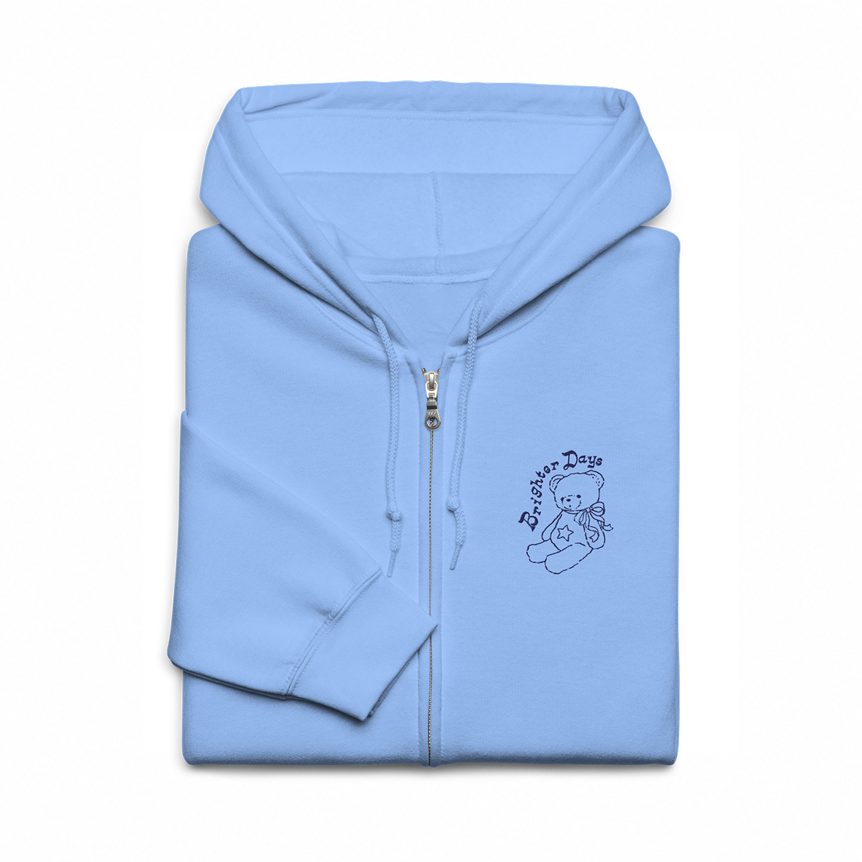 Better Days Teddy Zip Up Hoodie